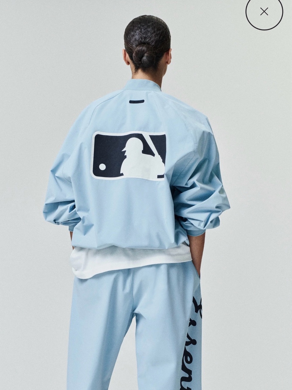 Nwt fear of god essentials mlb bomber jacket